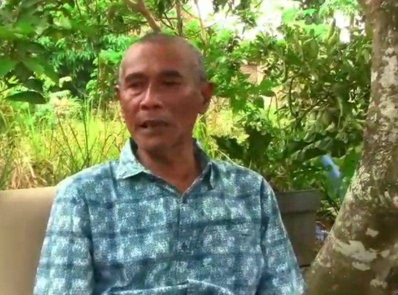 Gunanto, ayah korban karyawan minimarket meninggal Albizar. (IDN Times/Istimewa).