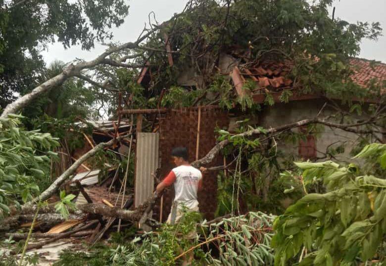 20 Rumah di Kampung Astra Ksetra Tuba Rusak Diterjang Puting Beliung