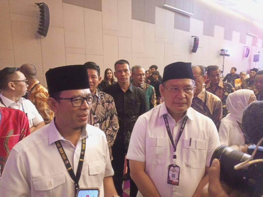 Pasangan calon (Paslon) Bupati Ogan Komering Ulu (OKU) Teddy Meilwansyah-Marjito Bachri (BERTAJI) (Instagram: OKUTerkini)