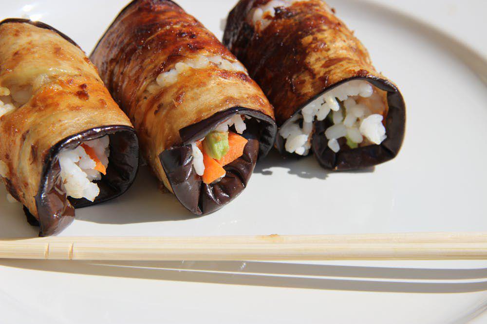 Resep Terong Sushi Roll, Sajian Unik yang Lezat dan Bergizi!