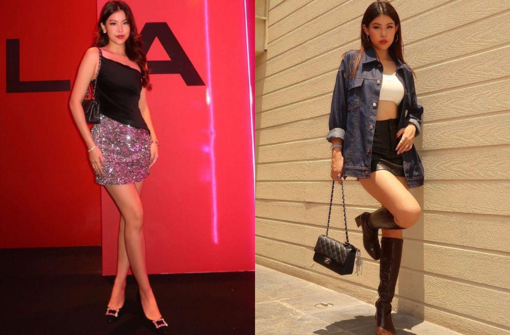 9 Mix and Match Mini Skirt ala Vanessa Gracia, Gayanya Bervariasi!