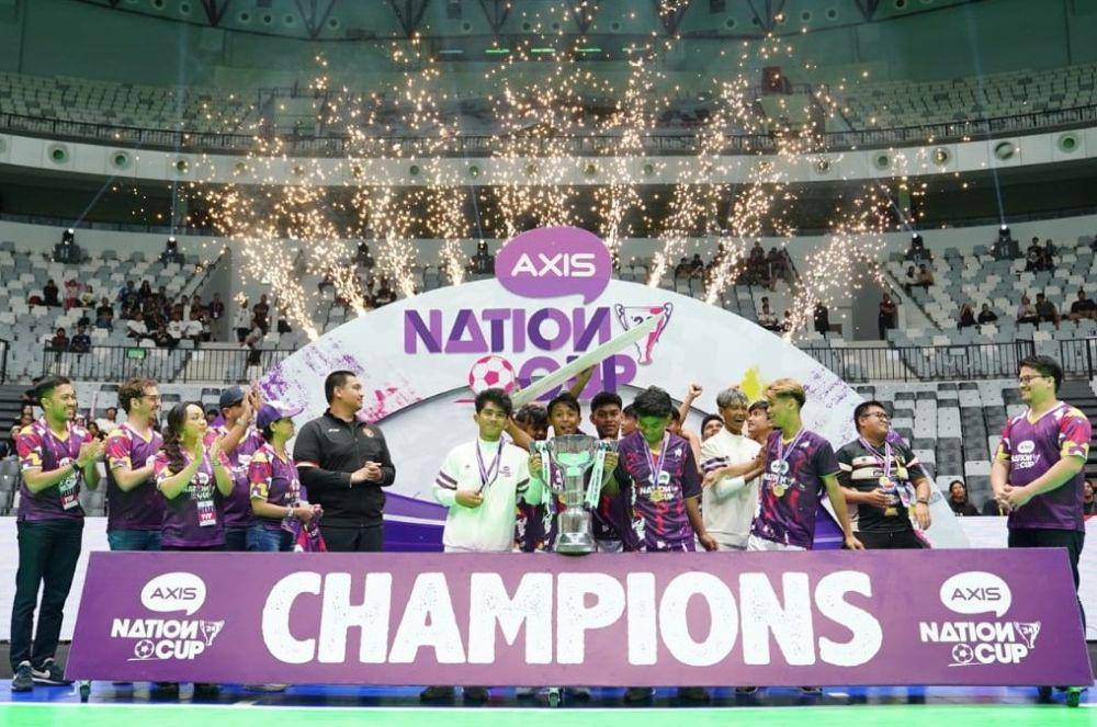 Grand Final AXIS Nation Cup 2024 digelar di Indonesia Arena, Sabtu (16/11/2024). (Dok. XL Axiata).