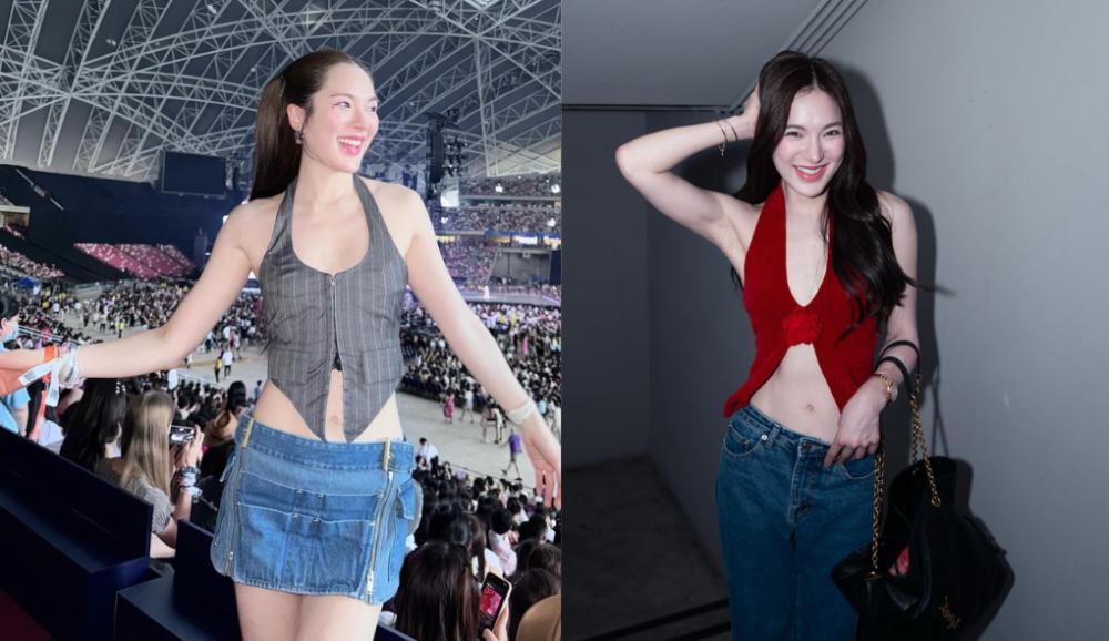 10 Styling Crop Top dan Jeans ala Punpun Sutatta, Hits bak Gen Z!