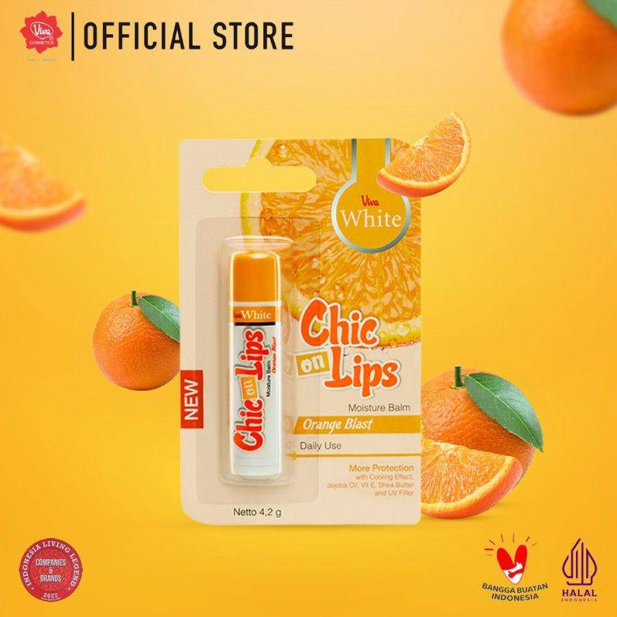 Viva Moisture Balm Chic on Lips (tokopedia.com/Viva Cosmetics)