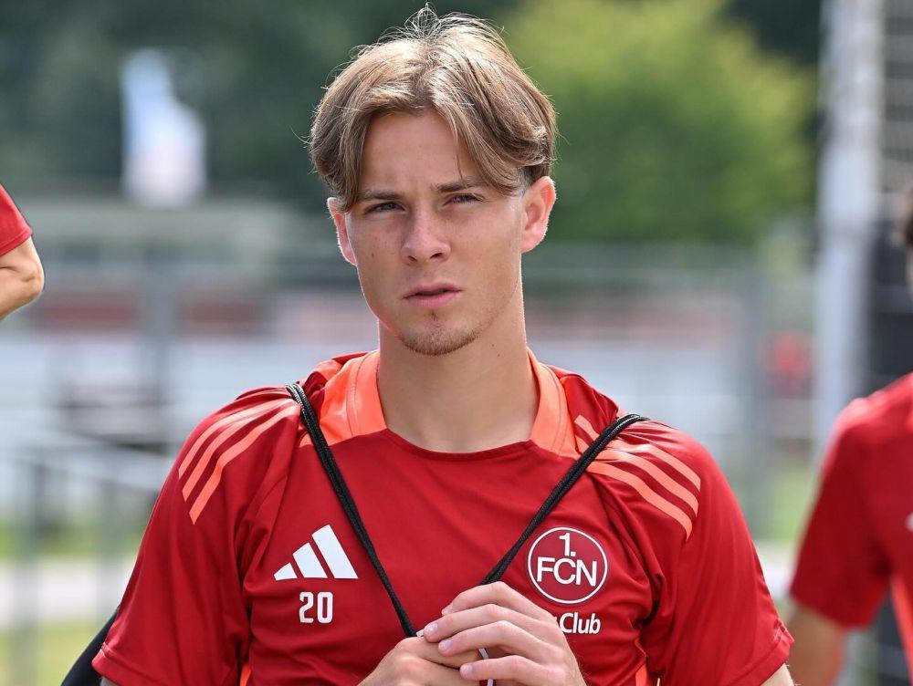 Caspar Jander saat memperkuat FC Nuernberg. (instagram.com/1_fc_nuernberg)
