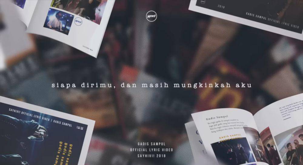 Lirik dan Makna Lagu Gadis Sampul - HiVi!, Viral Lagi di TikTok!