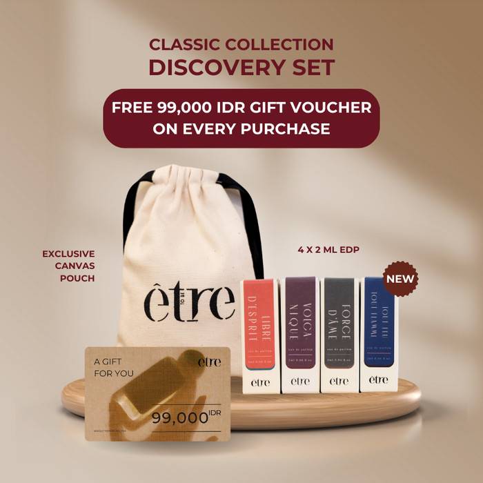 Etre Parfums Discovery Set (tokopedia.com/etreparfums)