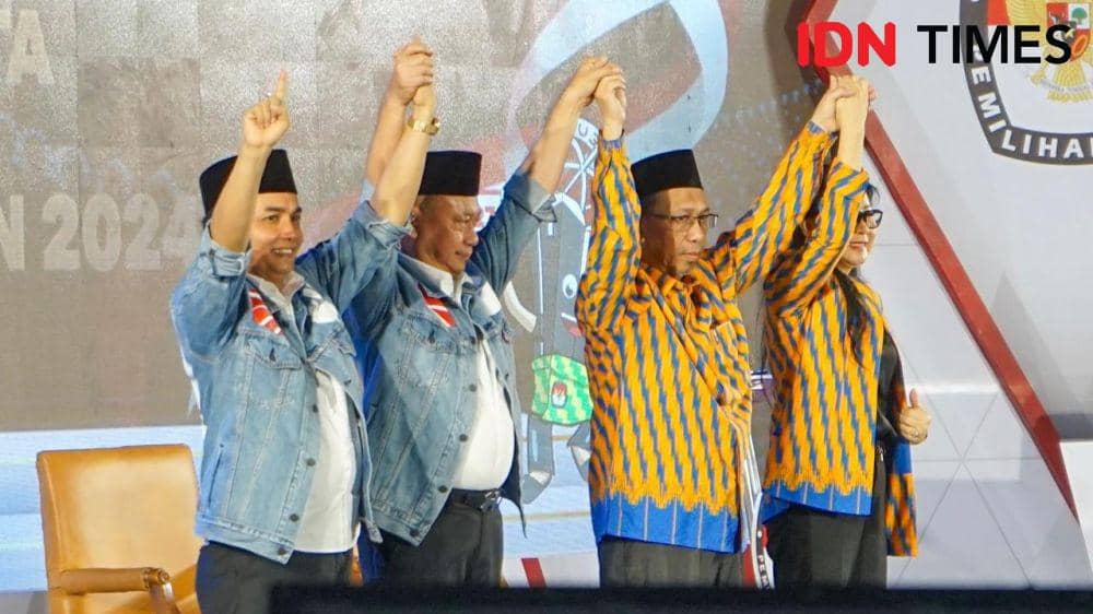 Debat Publik Kedua Pilwako Pontianak 2024. (IDN Times/istimewa).