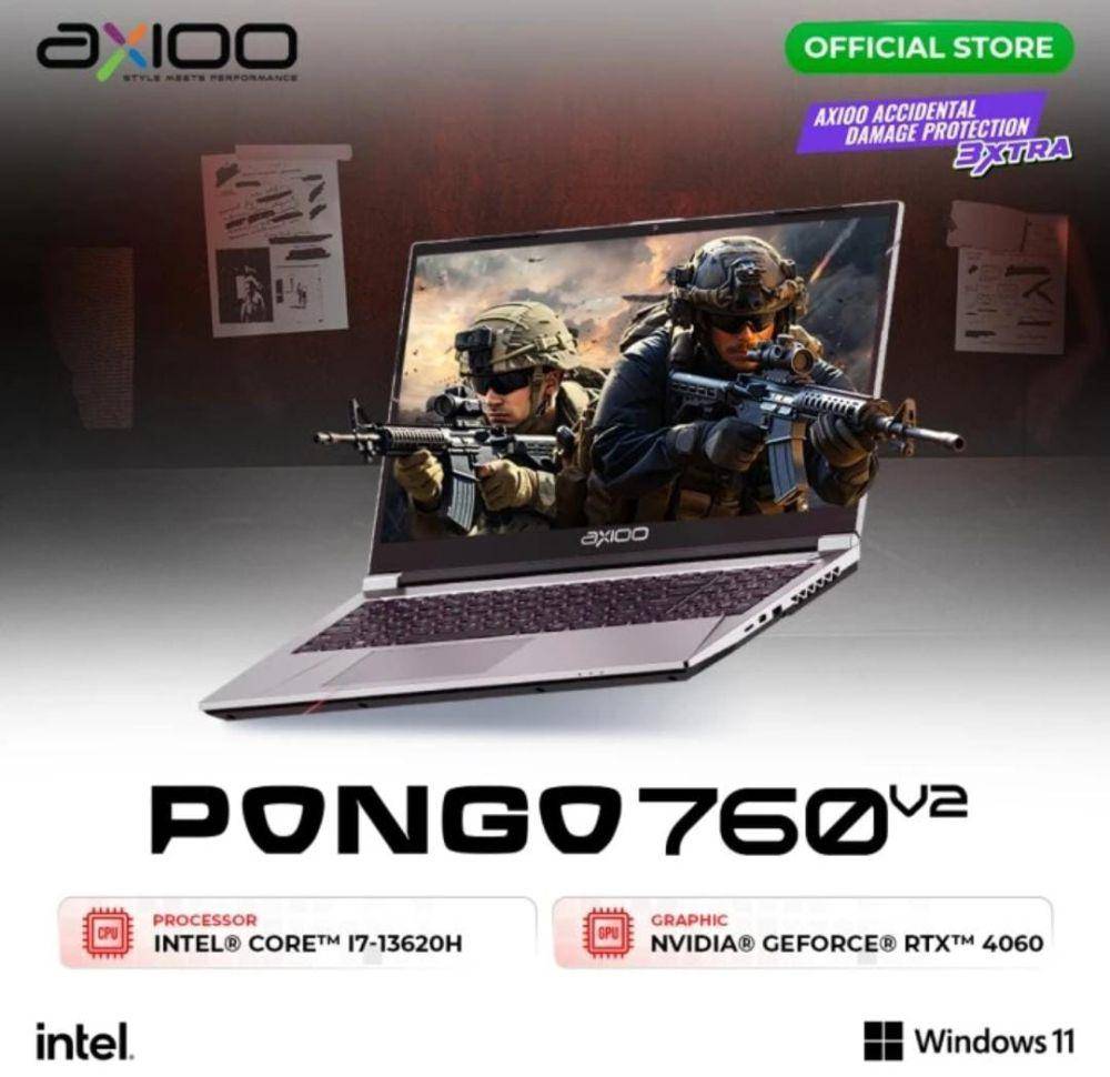 Axioo Pongo 760 v2 (tokopedia.com/Axioo-Indonesia)