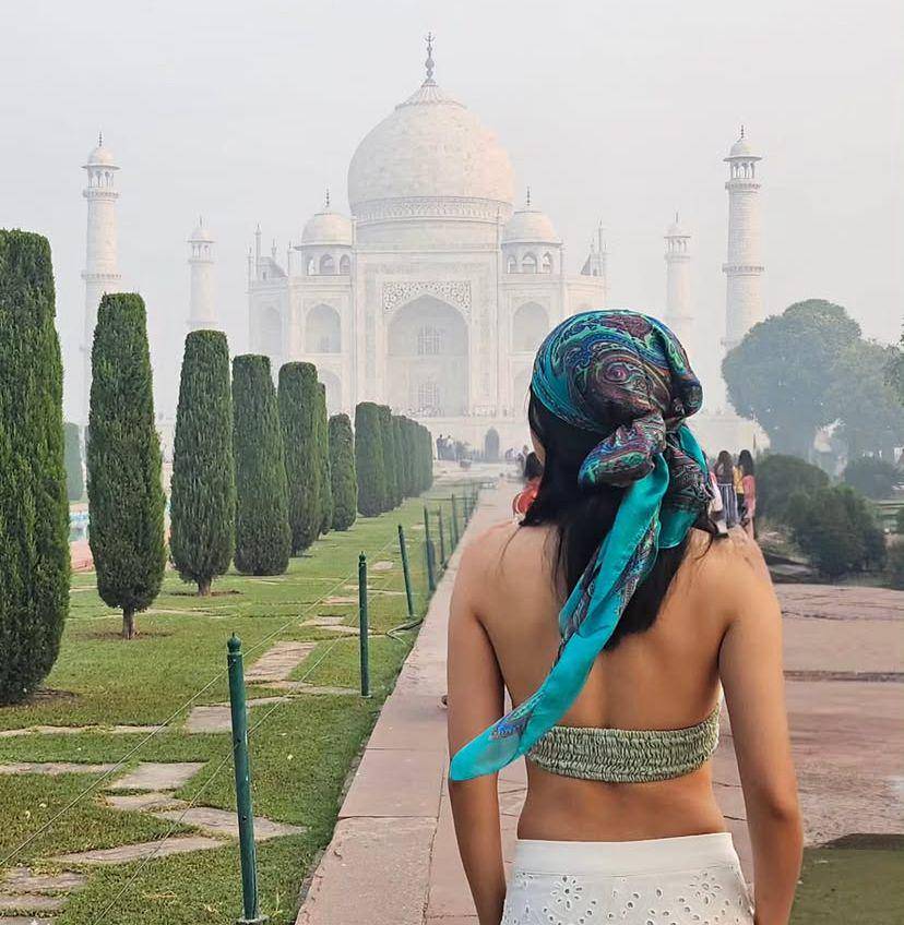 potret Goy Arachaporn liburan di India (instagram.com/goyyog)