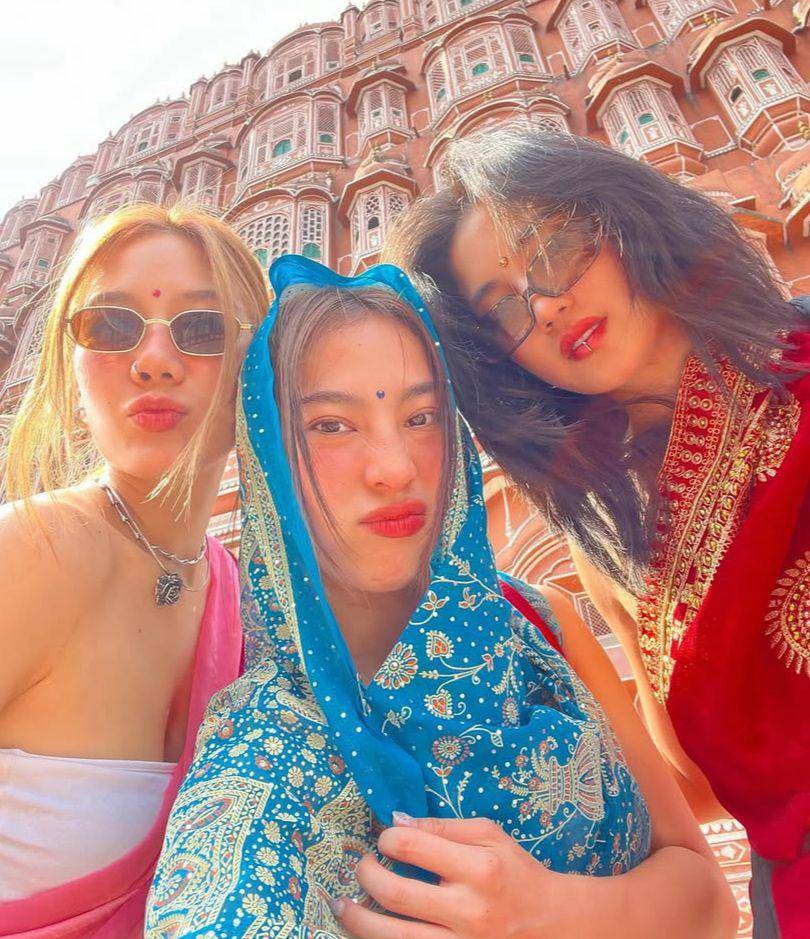 potret Goy Arachaporn liburan di India (instagram.com/goyyog)