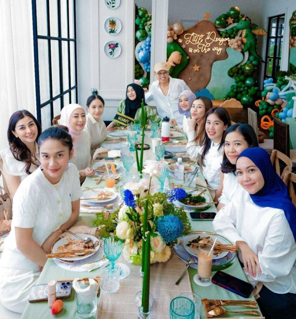 Baby shower Shandy Purnamasari. (instagram.com/marlenehariman)