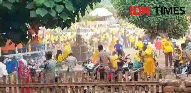 Kampanye Paslon Bupati Bima Yandi-Ros Ricuh, 2 Orang Ditangkap Polisi