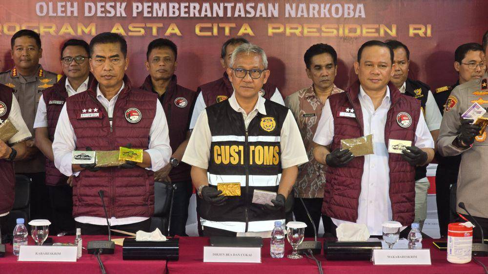 Pengungkapan Clandestine Lab Narkotika oleh Bea Cukai dan Polri, Senin (19/11/2024) (Dok. Bea Cukai)