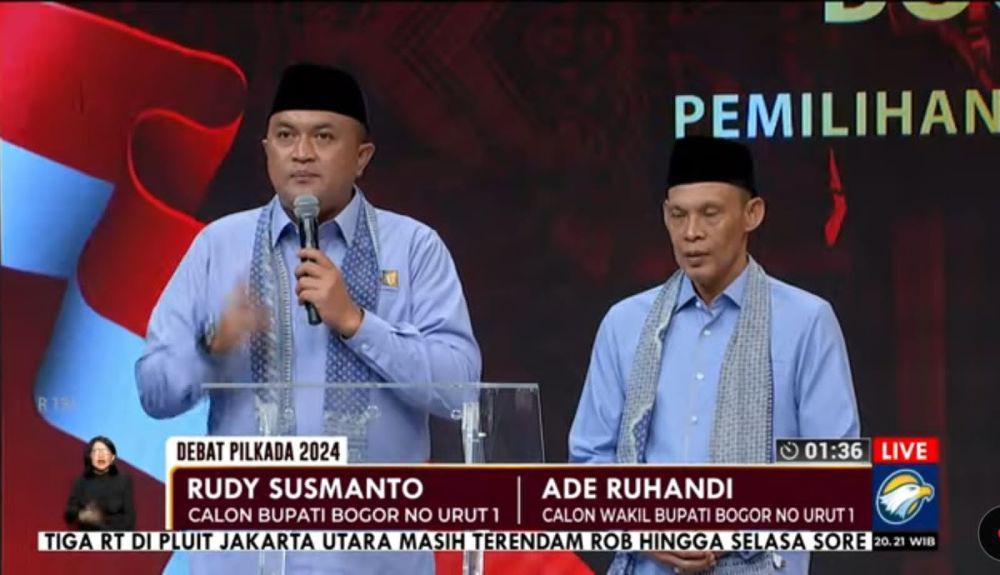 Ini 3 Visi-Misi Cabub Bogor Rudy-Jaro, Janji Tidak Akan KKN