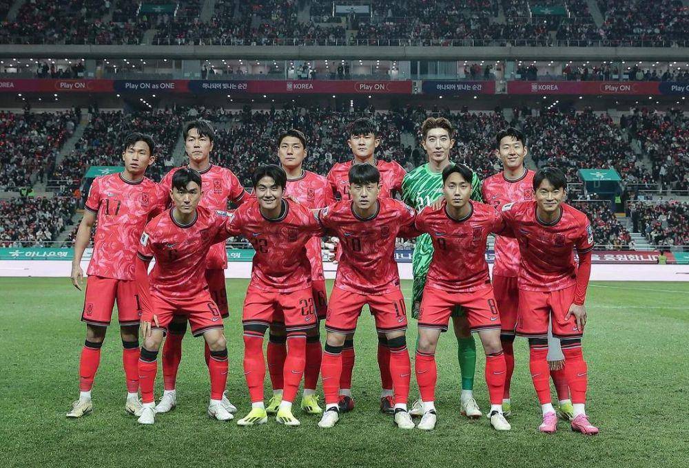Para pemain Timnas Korea Selatan berfoto sebelum bertanding. (instagram.com/seungho_paik)