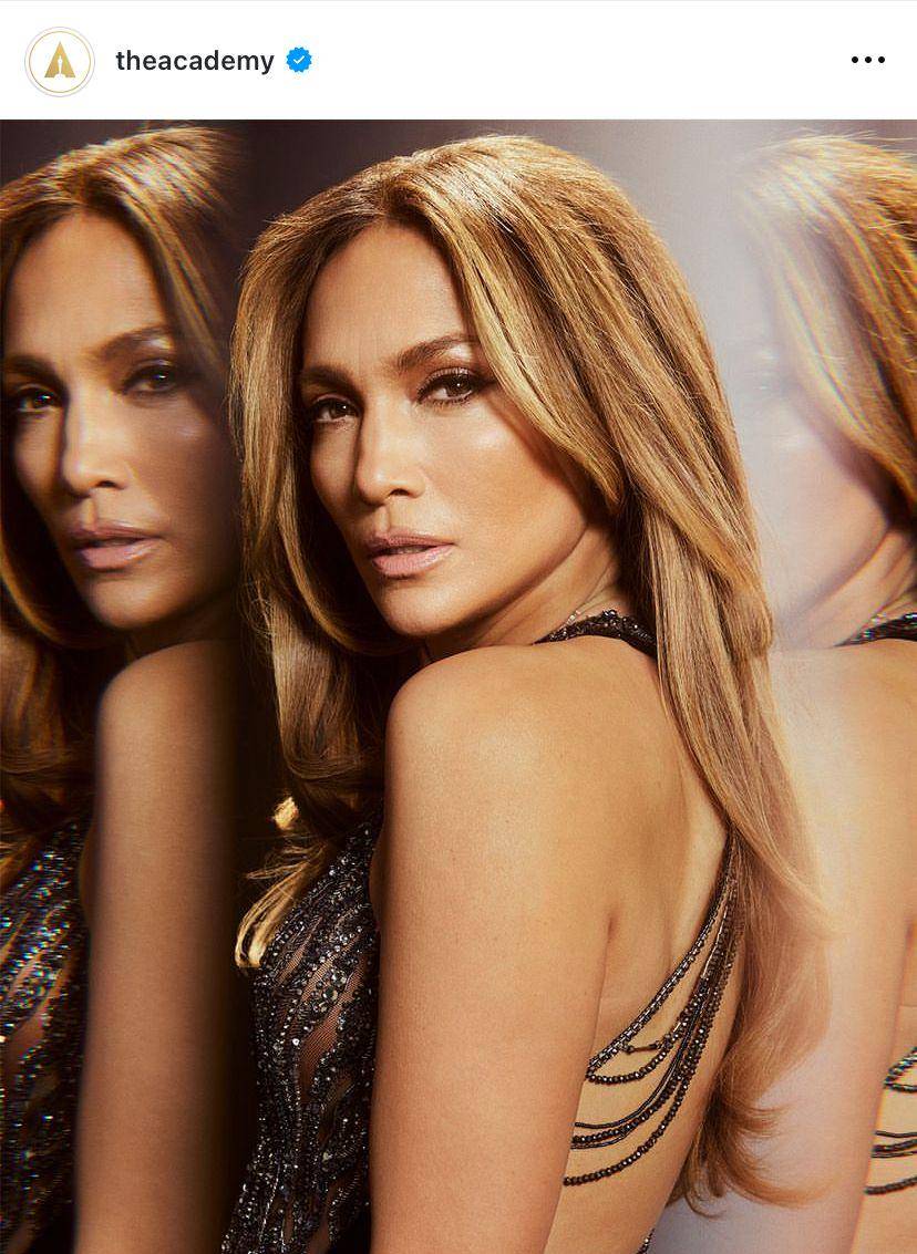 potret Jennifer Lopez di Governors Awards 2024 (via instagram.com/theacademy)
