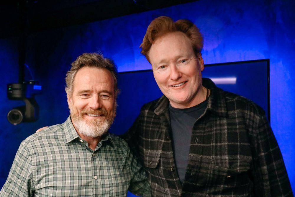 potret Bryan Cranston dan Conan O'Brien (twitter.com/ConanOBrien)