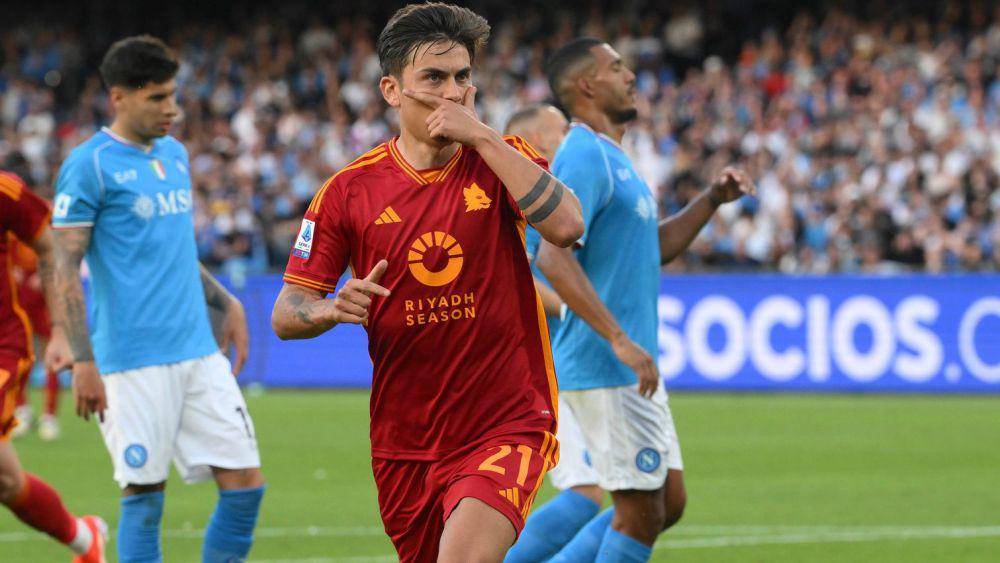 Napoli menjamu AS Roma di Serie A 2023/2024. (asroma.com)