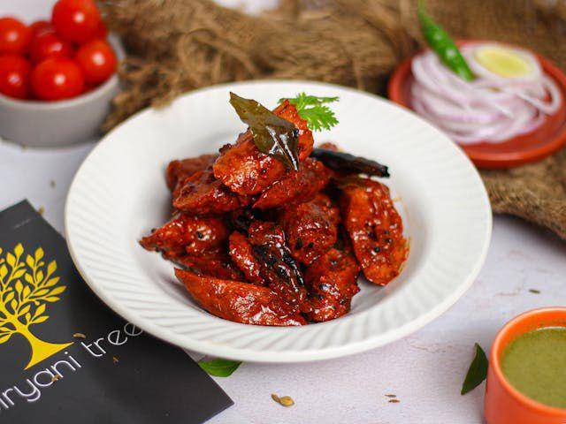 Potret ayam pedas Korea 