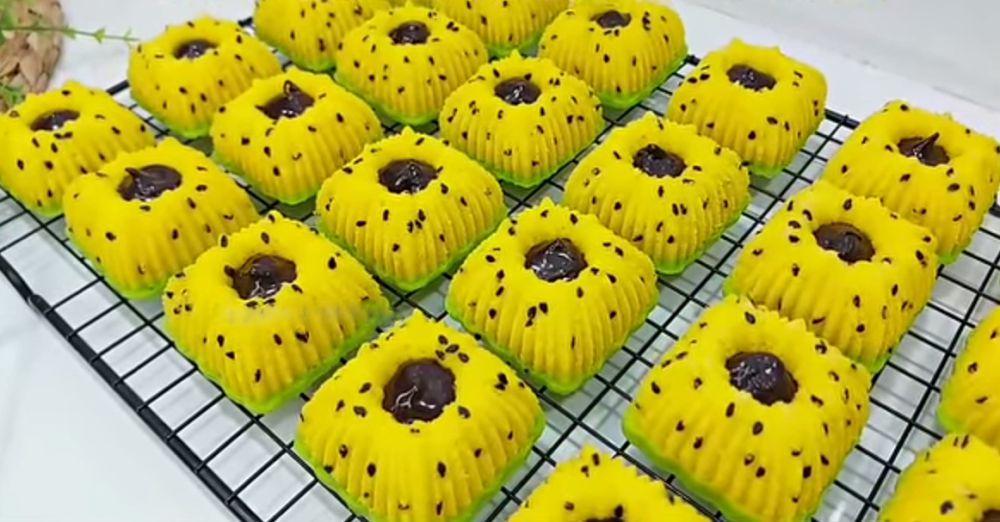 Resep Bolu Kukus Semangka Cokelat Lumer yang Lembut dan Nikmat