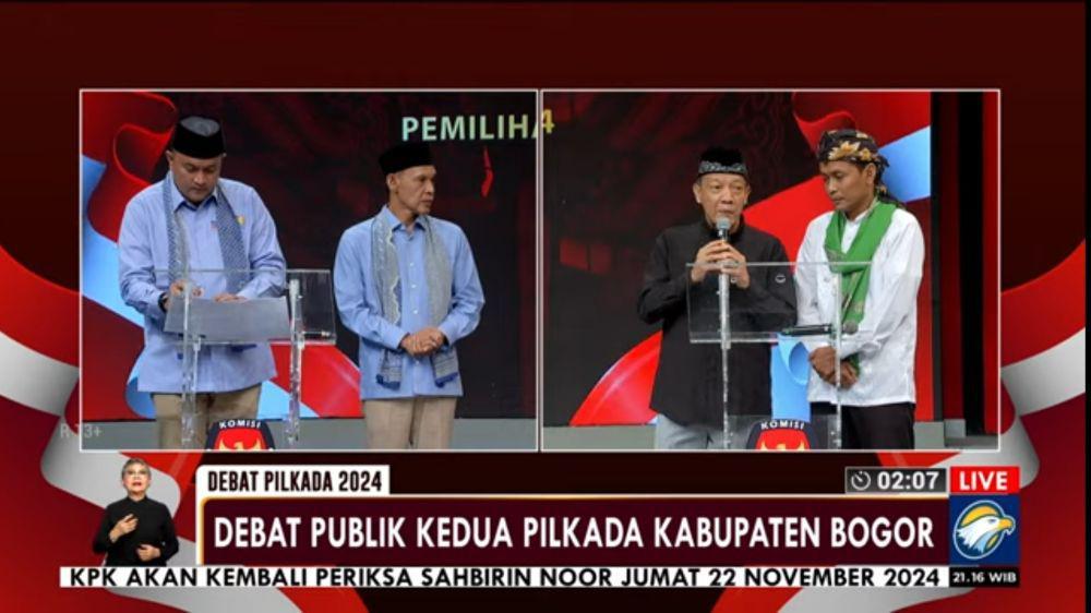 Pilkada Bogor, Bayu-Musya Cecar Rudy-Jaro soal BUMD Kurang Kontribusi