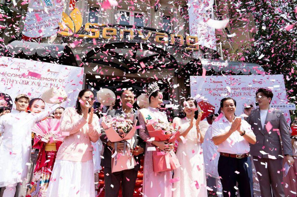 Potret Homecoming Miss International 2024 Huynh Thi Thanh Thuy (Instagram.com/thanhthuy.hhvn)