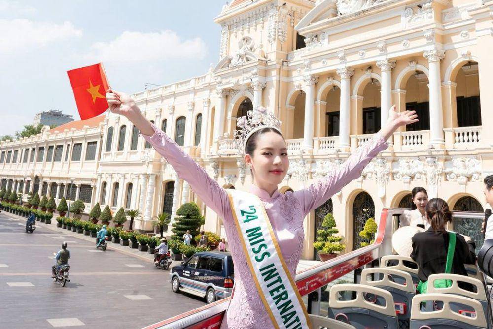 Potret Homecoming Miss International 2024 Huynh Thi Thanh Thuy (Instagram.com/thanhthuy.hhvn)