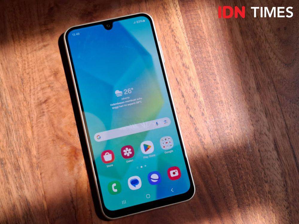 Samsung Galaxy A16 5G (IDN Times/Fatkhur Rozi)