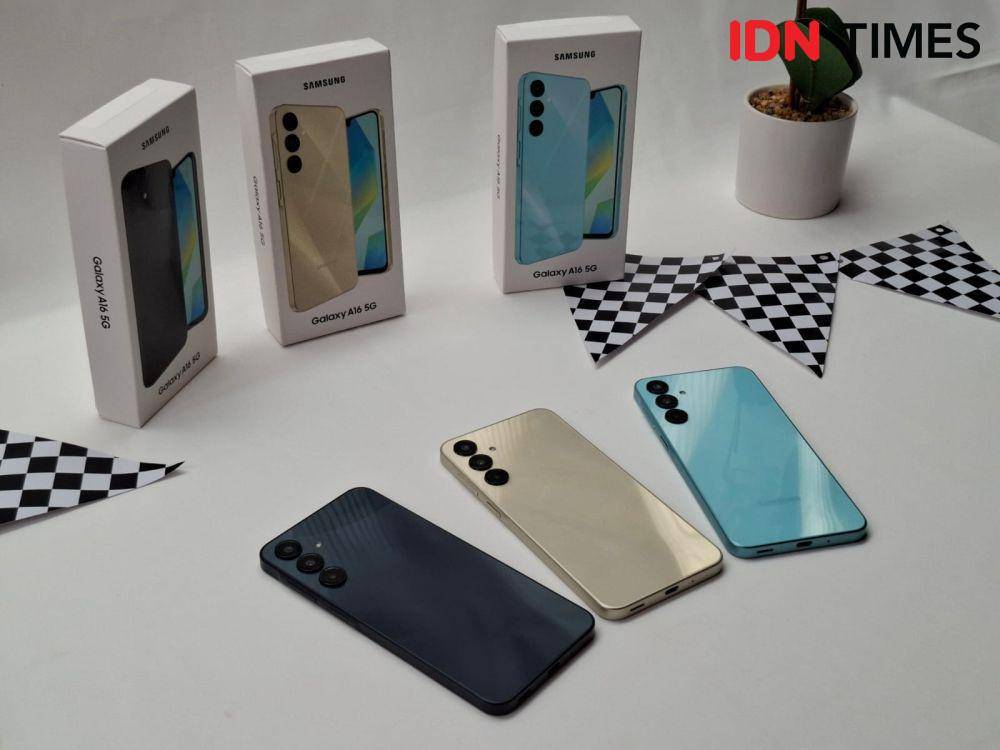 Samsung Galaxy A16 5G (IDN Times/Fatkhur Rozi)