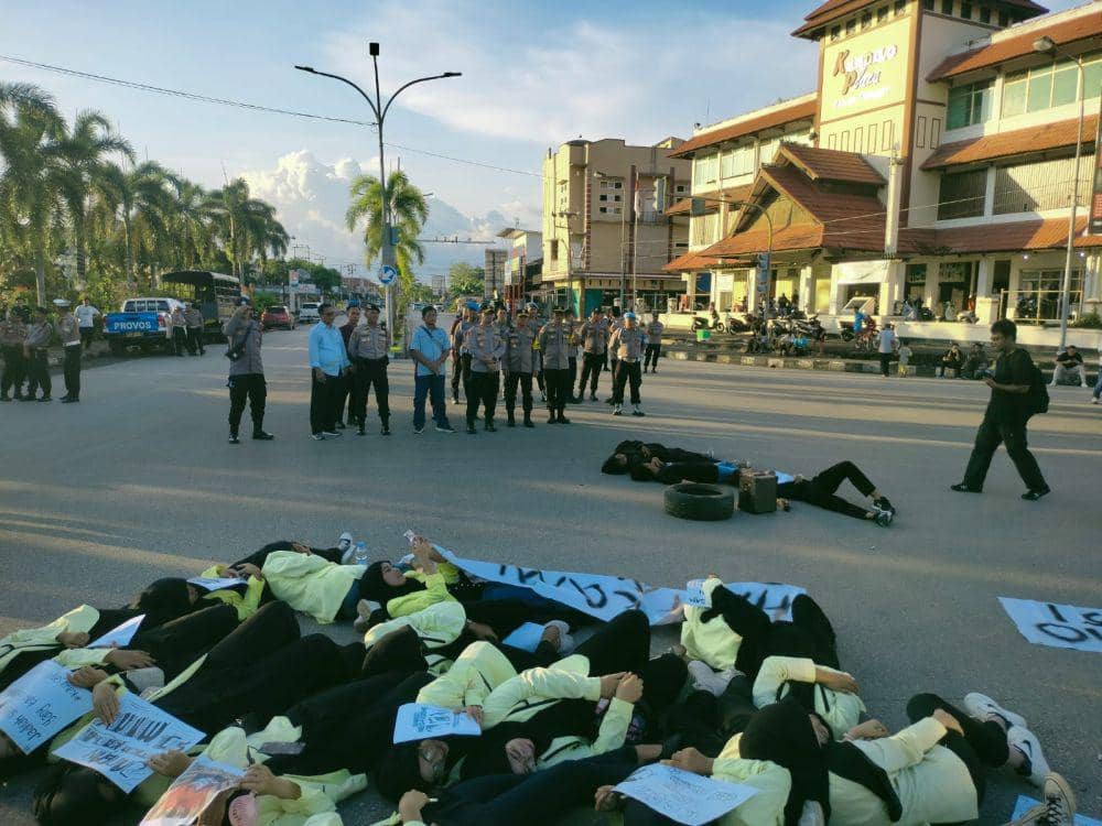 Mahasiswa di Paser Desak Penuntasan Tragedi Muara Kate
