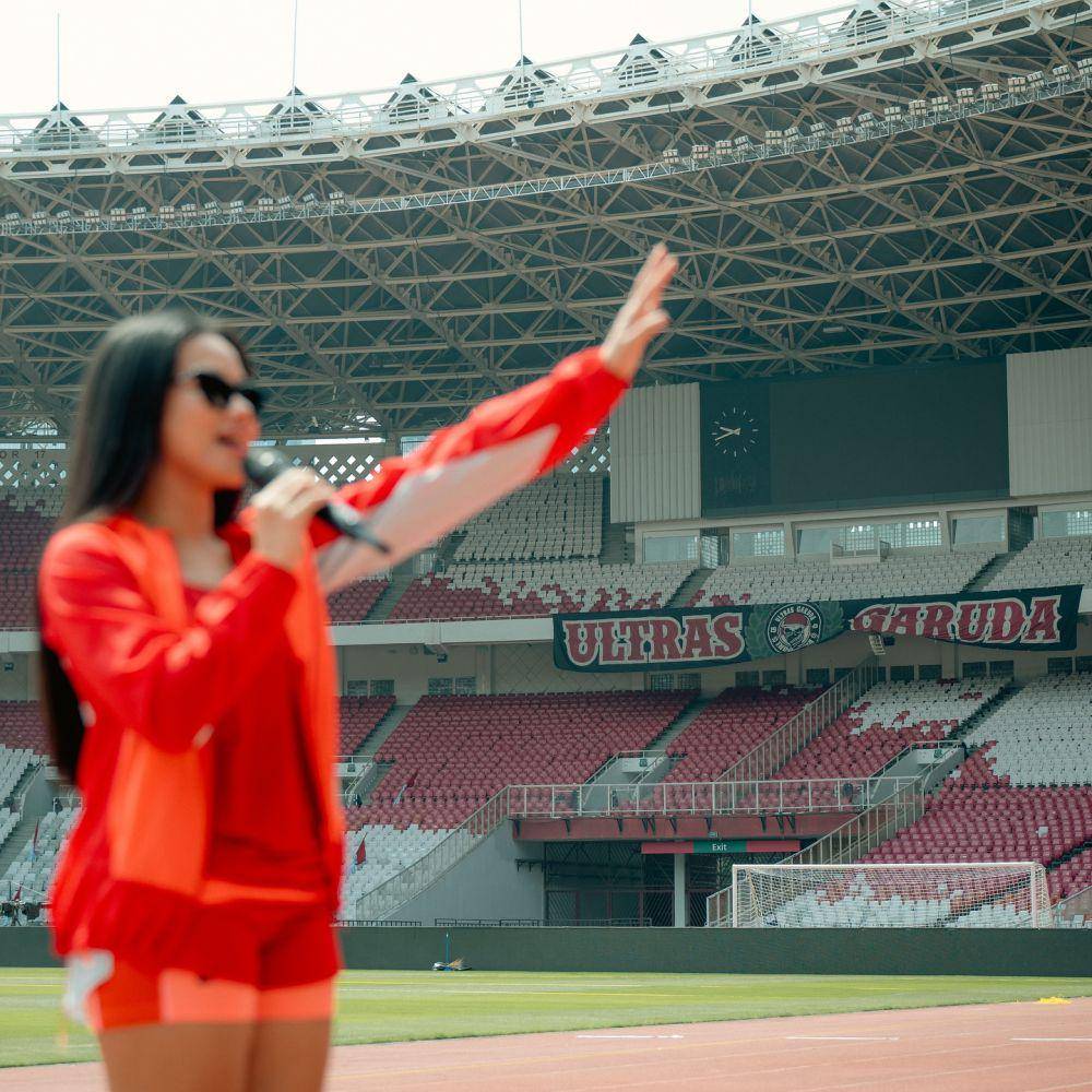 potret Yura Yunita persiapan jelang nyanyi GBK (instagram.com/yurayunita)