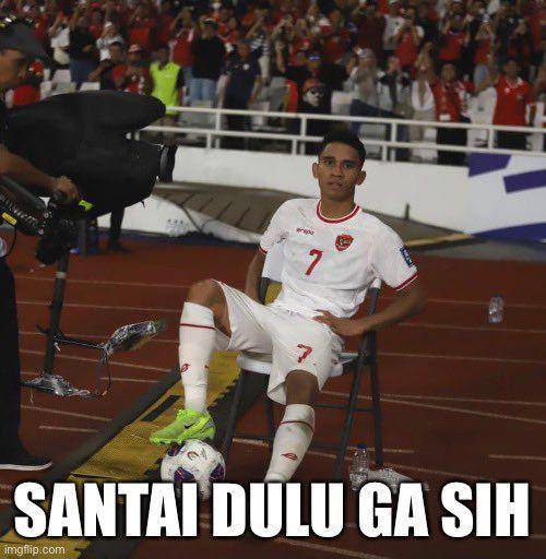 Meme Timnas menang atas Arab (x.com/@ssamunyeon)