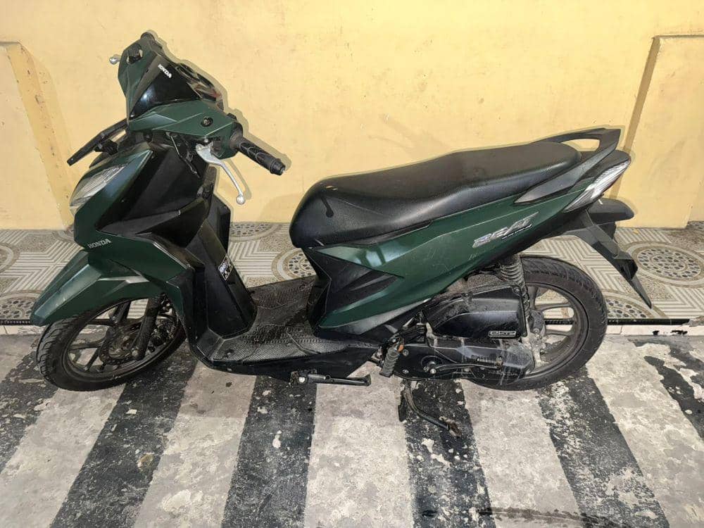 Barang bukti motor yang diamankan kepolisian. (Dok. Humas Polresta Balikpapan)