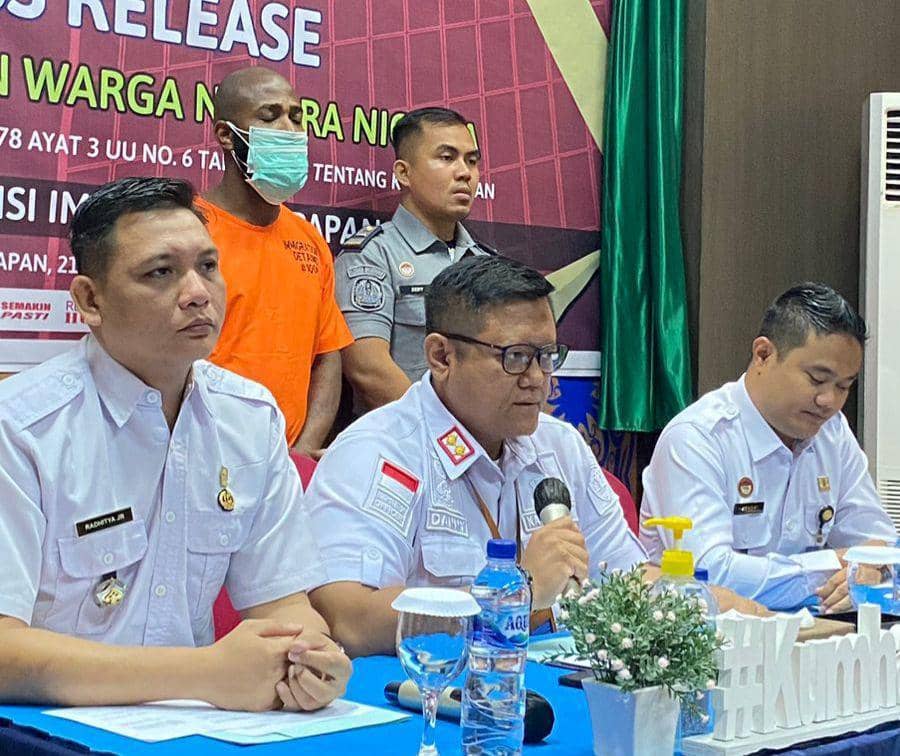 Deportasi ini mendukung program asta cita Presiden Prabowo Subianto. (Dok. Rudenim Balikpapan)