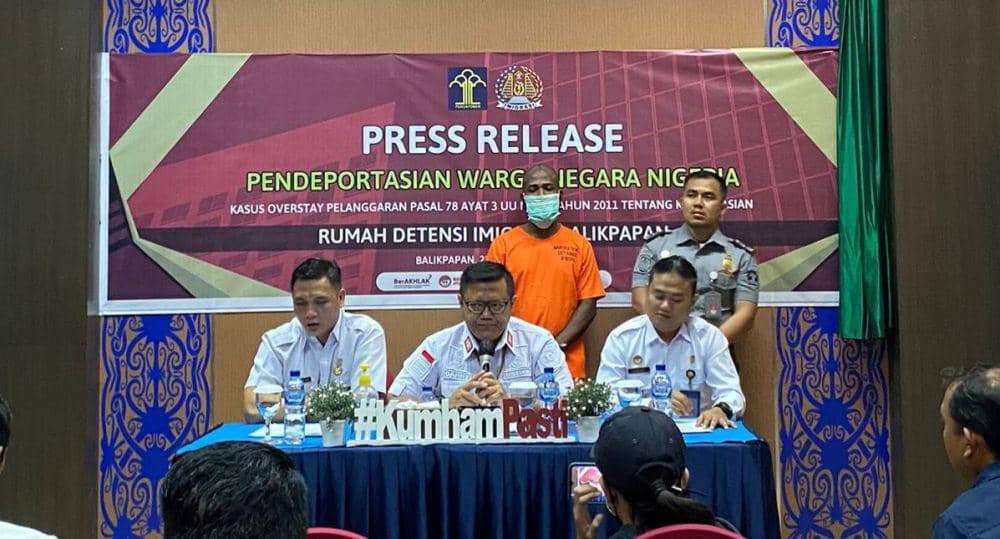 Kepala Rudenim Balikpapan akan melakukan pengawasan dan menindak tegas setiap pelanggaran izin tinggal. (Dok. Rudenim Balikpapan)