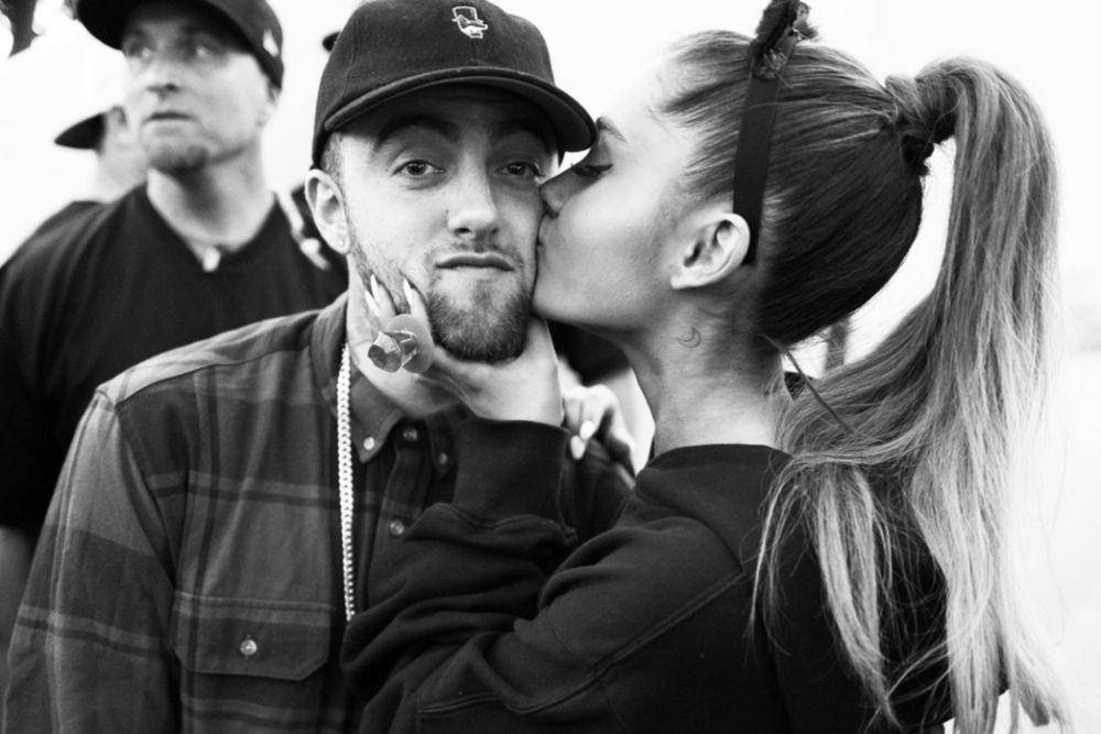 Mac Miller dan Ariana Grande yang dipotret oleh David X Prutting (instagram.com/rollingstone)