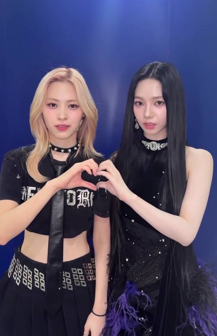 Karina aespa dan Ryujin ITZY (instagram.com/itzy.all.in.us)