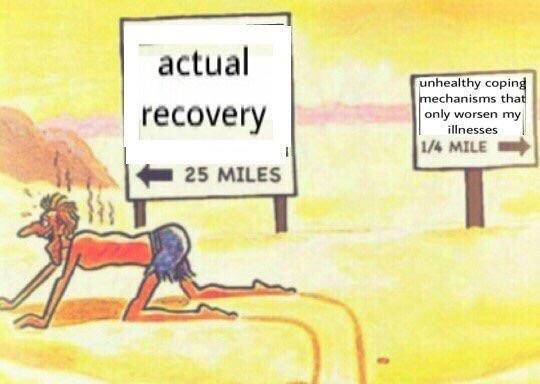 meme coping mechanism gak sehat (reddit.com/breakfastime)
