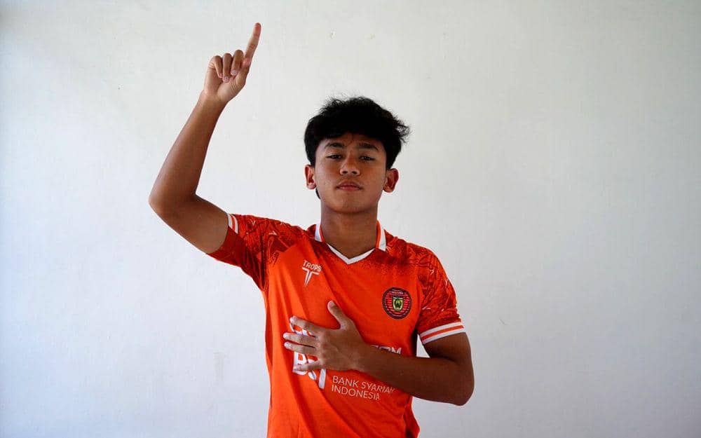 Pemain Persiraja Banda Aceh sekaligus Timnas Indonesia U-17, Habil Akbar. (Dokumentasi MO Persiraja Banda Aceh)