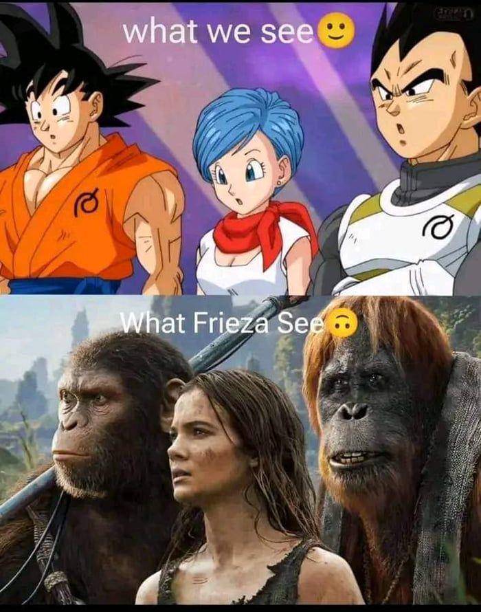potret meme kocak Frieza (9gag.com/u/animeb0t)
