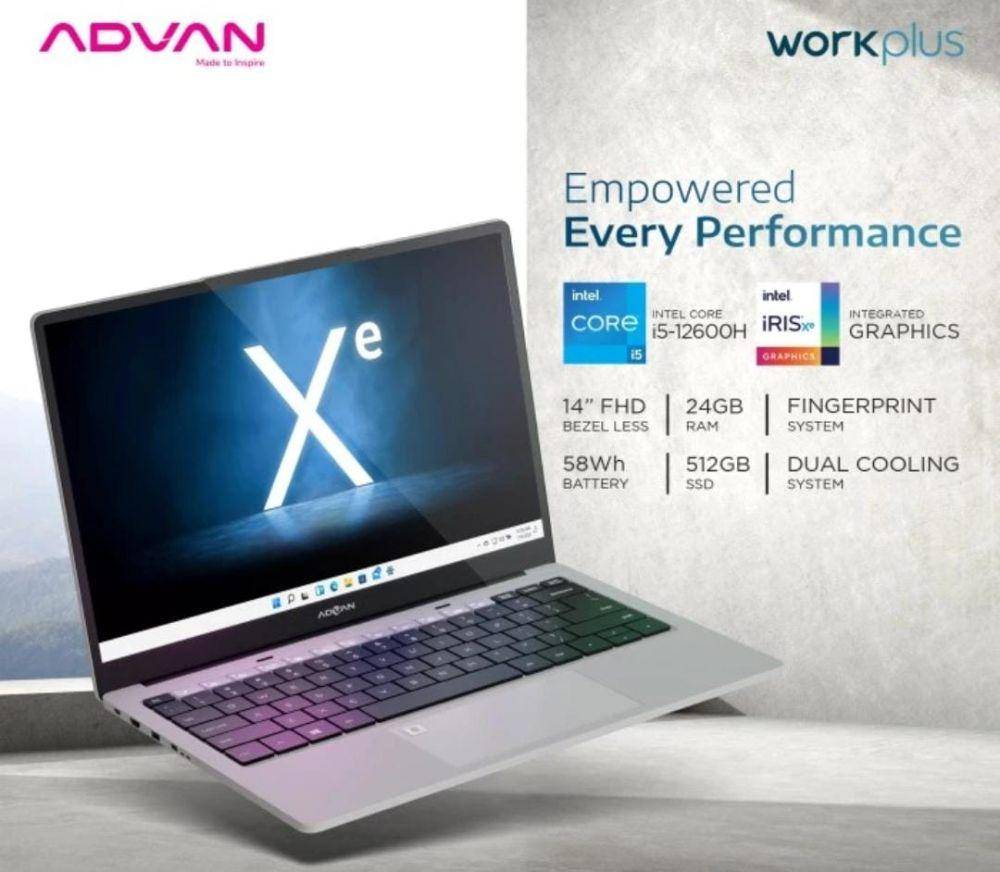 Advan Workplus (tokopedia.com/Advan IT Official Store)