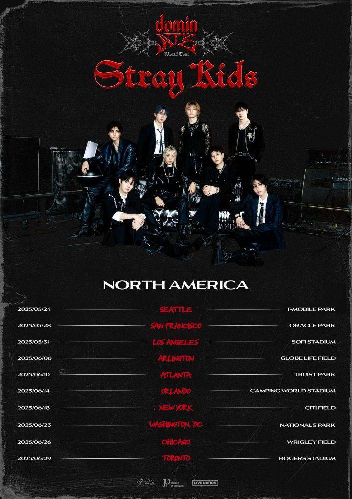 poster konser Stray Kids (x.com/Stray_Kids)