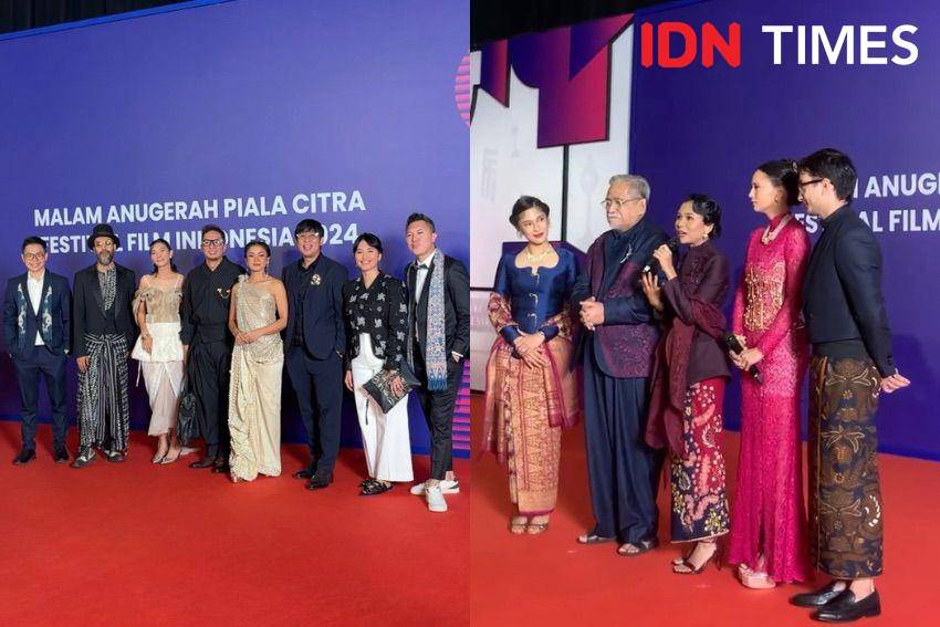 potret artis di red carpet FFI 2024 (IDN Times/Elizabeth Chiquita)
