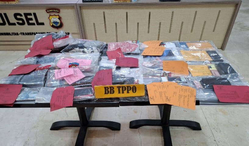 Barang bukti TPPO / IDN Times : Darsil Yahya