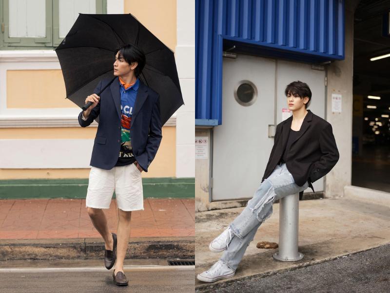 9 Inspirasi Style Cowok Cuek ala Joong Archen, Stylish nan Cool!