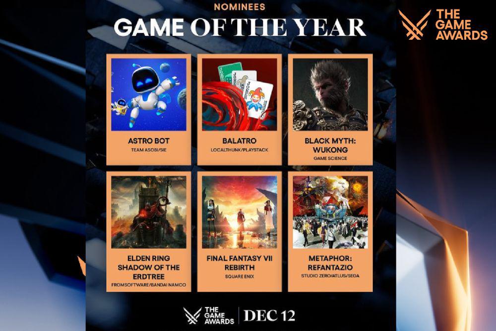 Prediksi Juara GOTY The Game Awards 2024