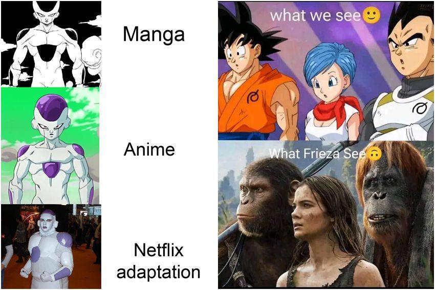 7 Meme Kocak Frieza, Selalu Anggap Saiyan Adalah Monyet