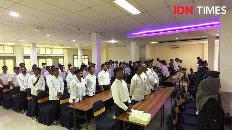 111 Tenaga Kerja di PPU Ikuti Pelatihan dan Sertifikasi Konstruksi
