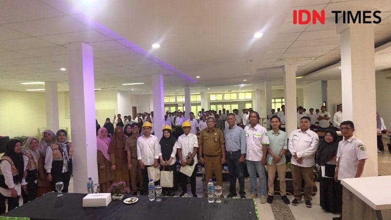 Pelatihan dan sertifikasi naker konstruksi PPU (IDN Times/Ervan)